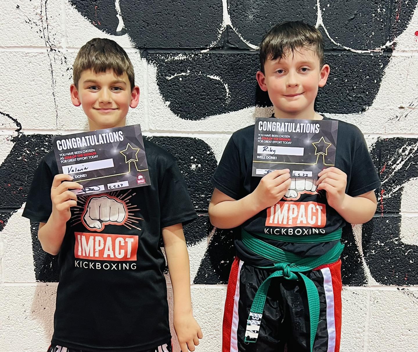 Confident self-defence martial arts children